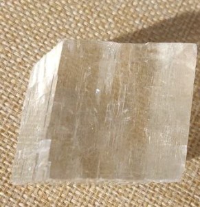 Foto von Doppelspat (Islandspat), China – Naturstein Edelstein Mineralien